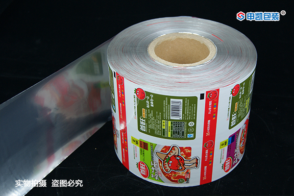 复合包装膜卷曲