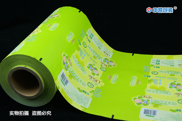 复合包装膜卷曲